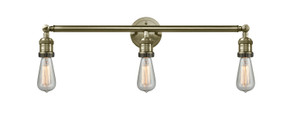 Bathroom Fixtures Three Lights by Innovations ( 405 | 205-AB-LED Franklin Restoration ) 
