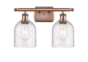 Bathroom Fixtures Two Lights by Innovations ( 405 | 516-2W-AC-G558-6SDY Ballston ) 