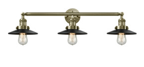 Bathroom Fixtures Three Lights by Innovations ( 405 | 205-AB-M6 Franklin Restoration ) 