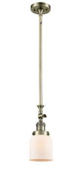 Mini Pendants Glass Down by Innovations ( 405 | 206-AB-G51-LED Franklin Restoration ) 