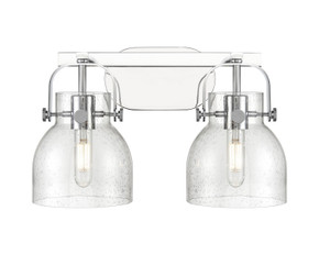 Bathroom Fixtures Two Lights by Innovations ( 405 | 423-2W-PC-G412-6SDY Downtown Urban ) 