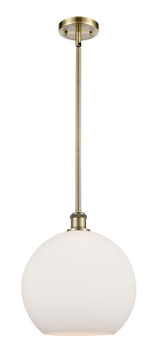 Pendants Glass Down by Innovations ( 405 | 516-1S-AB-G121-12-LED Ballston ) 