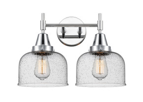 Bathroom Fixtures Two Lights by Innovations ( 405 | 447-2W-PC-G74-LED Caden ) 