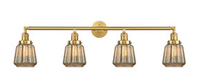 Bathroom Fixtures Four Lights by Innovations ( 405 | 215-SG-G146-LED Franklin Restoration ) 