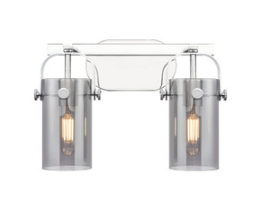 Bathroom Fixtures Two Lights by Innovations ( 405 | 423-2W-PC-G423-7SM Downtown Urban ) 