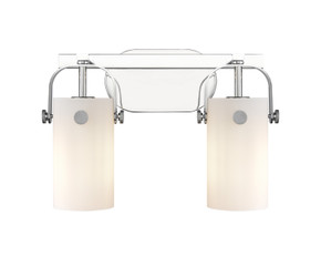 Bathroom Fixtures Two Lights by Innovations ( 405 | 423-2W-PC-G423-7WH Downtown Urban ) 