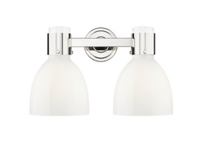 Bathroom Fixtures Two Lights by Innovations ( 405 | 464-2W-PN-G464D-7GW Downtown Urban ) 