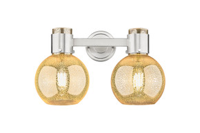 Bathroom Fixtures Two Lights by Innovations ( 405 | 464-2W-SN-G464B-7ME Downtown Urban ) 