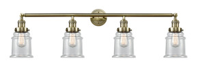Bathroom Fixtures Four Lights by Innovations ( 405 | 215-AB-G182-LED Franklin Restoration ) 