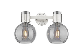 Bathroom Fixtures Two Lights by Innovations ( 405 | 464-2W-SN-G464B-7SM Downtown Urban ) 