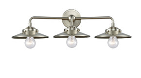Bathroom Fixtures Three Lights by Innovations ( 405 | 284-3W-SN-M2-SN Nouveau ) 