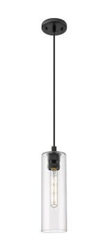Mini Pendants Glass Down by Innovations ( 405 | 434-1P-BK-G434-12CL Downtown Urban ) 