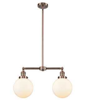 Linear/Island 2 Light Bar by Innovations ( 405 | 209-AC-G201-8 Franklin Restoration ) 