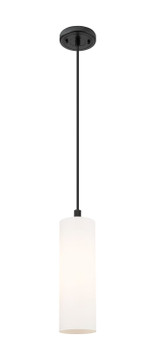 Mini Pendants Glass Down by Innovations ( 405 | 434-1P-BK-G434-12WH Downtown Urban ) 