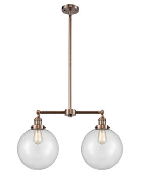 Linear/Island 2 Light Bar by Innovations ( 405 | 209-AC-G202-10-LED Franklin Restoration ) 