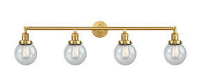 Bathroom Fixtures Four Lights by Innovations ( 405 | 215-SG-G204-6 Franklin Restoration ) 