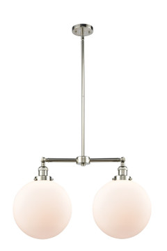 Linear/Island 2 Light Bar by Innovations ( 405 | 209-PN-G201-12-LED Franklin Restoration ) 