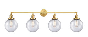 Bathroom Fixtures Four Lights by Innovations ( 405 | 215-SG-G204-8 Franklin Restoration ) 