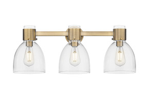 Bathroom Fixtures Three Lights by Innovations ( 405 | 464-3W-BB-G464D-7CL Downtown Urban ) 