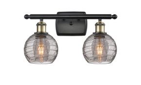 Bathroom Fixtures Two Lights by Innovations ( 405 | 516-2W-BAB-G1213-6SM Ballston ) 