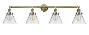 Bathroom Fixtures Four Lights by Innovations ( 405 | 215-AB-G42 Franklin Restoration ) 