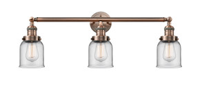 Bathroom Fixtures Three Lights by Innovations ( 405 | 205-AC-G52-LED Franklin Restoration ) 