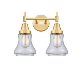 Bathroom Fixtures Two Lights by Innovations ( 405 | 447-2W-SG-G192-LED Caden ) 