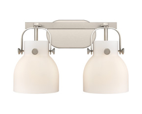 Bathroom Fixtures Two Lights by Innovations ( 405 | 423-2W-SN-G412-6WH Downtown Urban ) 