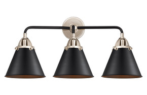 Bathroom Fixtures Three Lights by Innovations ( 405 | 288-3W-BPN-M13-BK Nouveau 2 ) 