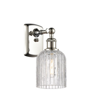Sconces Single Glass by Innovations ( 405 | 516-1W-PN-G559-5CL Ballston ) 