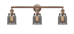Bathroom Fixtures Three Lights by Innovations ( 405 | 205-AC-G53-LED Franklin Restoration ) 