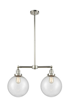 Linear/Island 2 Light Bar by Innovations ( 405 | 209-PN-G204-10-LED Franklin Restoration ) 