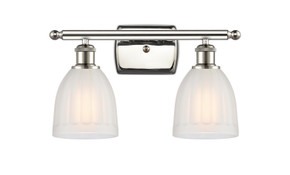 Bathroom Fixtures Two Lights by Innovations ( 405 | 516-2W-PN-G441 Ballston ) 