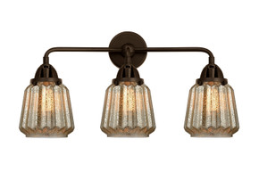 Bathroom Fixtures Three Lights by Innovations ( 405 | 288-3W-OB-G146-LED Nouveau 2 ) 