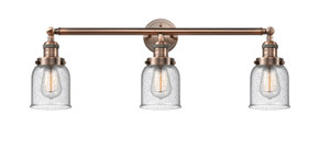 Bathroom Fixtures Three Lights by Innovations ( 405 | 205-AC-G54-LED Franklin Restoration ) 
