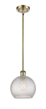 Mini Pendants Glass Down by Innovations ( 405 | 516-1S-AB-G122C-8CL Ballston ) 