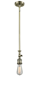 Mini Pendants Exposed Lamps by Innovations ( 405 | 206-AB-LED Franklin Restoration ) 