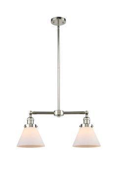 Mid. Chandeliers Glass Down by Innovations ( 405 | 209-PN-G41 Franklin Restoration ) 