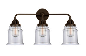 Bathroom Fixtures Three Lights by Innovations ( 405 | 288-3W-OB-G182 Nouveau 2 ) 