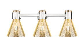 Bathroom Fixtures Three Lights by Innovations ( 405 | 464-3W-PN-G464C-7ME Downtown Urban ) 