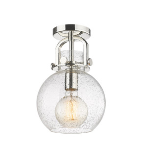 Semi-Flush Mts. Glass Down by Innovations ( 405 | 410-1F-PN-G410-8SDY Downtown Urban ) 