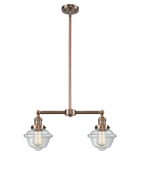 Linear/Island 2 Light Bar by Innovations ( 405 | 209-AC-G532-LED Franklin Restoration ) 