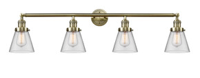 Bathroom Fixtures Four Lights by Innovations ( 405 | 215-AB-G62 Franklin Restoration ) 