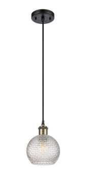 Mini Pendants Glass Down by Innovations ( 405 | 516-1P-BAB-G122C-6CL Ballston ) 
