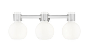Bathroom Fixtures Three Lights by Innovations ( 405 | 464-3W-SN-G464B-7GW Downtown Urban ) 