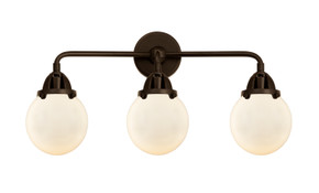 Bathroom Fixtures Three Lights by Innovations ( 405 | 288-3W-OB-G201-6 Nouveau 2 ) 