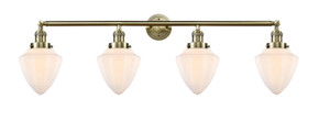 Bathroom Fixtures Four Lights by Innovations ( 405 | 215-AB-G661-7 Franklin Restoration ) 