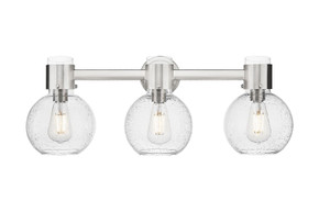 Bathroom Fixtures Three Lights by Innovations ( 405 | 464-3W-SN-G464B-7SDY Downtown Urban ) 