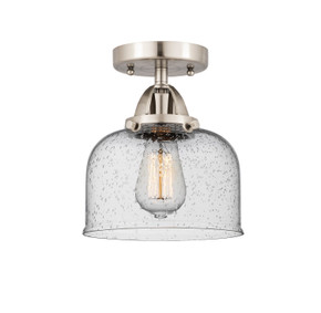 Semi-Flush Mts. Cage by Innovations ( 405 | 288-1C-SN-G74-LED Nouveau 2 ) 