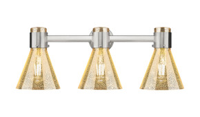 Bathroom Fixtures Three Lights by Innovations ( 405 | 464-3W-SN-G464C-7ME Downtown Urban ) 